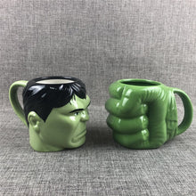 Load image into Gallery viewer, Creative Hulk fist and head Design Ceramics Mugs coffee mug Milk Tea office Cups Drinkware the Best birthday Gift with gift Box
