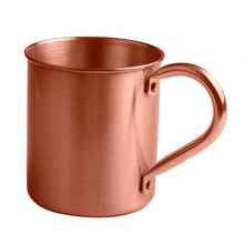 Load image into Gallery viewer, 415ml Fashion Durable Mugs Pure Copper Moscow Mule Mug Large Capacity Milk Beer Cup Coffee Drinking Cup Mugs Drinkware Bar Tools

